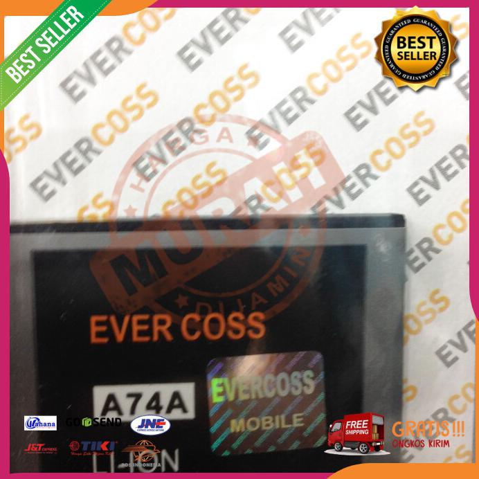Acc Hp Baterai Evercoss A74A Winner T 1500Mah Original