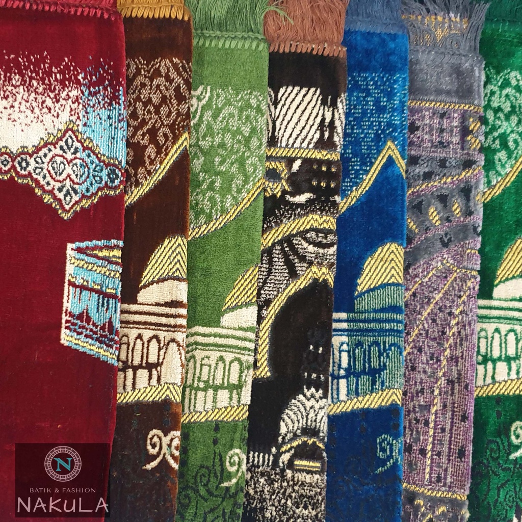 Sajadah Turki Bulu Motif Ukuran Midi