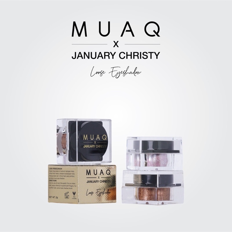 MUAQ X JANUARY CHRISTY LOOSE EYESHADOW