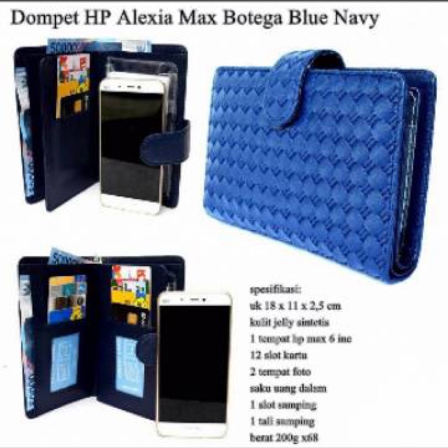 Dompet HP Dan Kartu ALEXIA MAX BOTEGA DNA Wallet HPO Murah