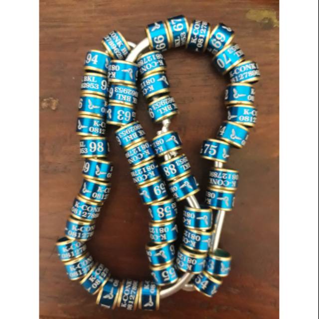 RING BURUNG MK LIST GOLD MERPATI DENGAN LOGO 25 pcs