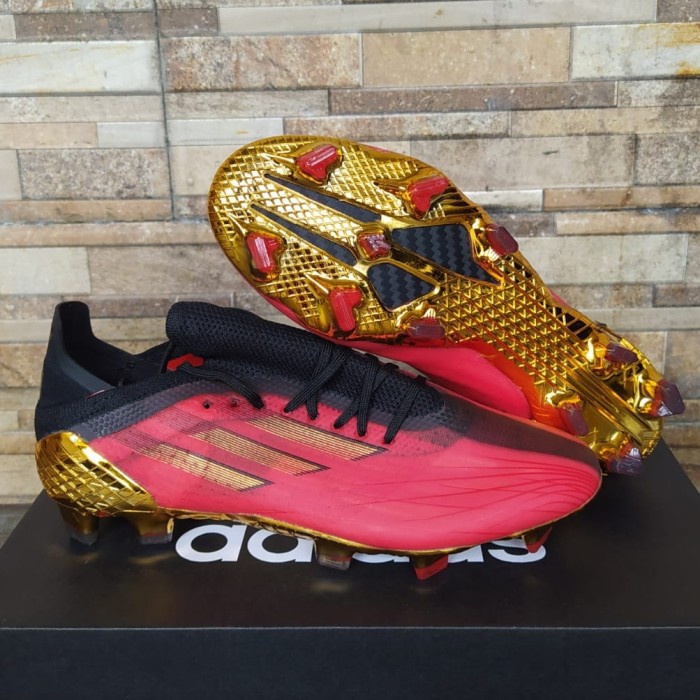 Sepatu Bola Adidas X Speedflow.1 Red Gold Fg-sepatu bola adidas-sepatu bola