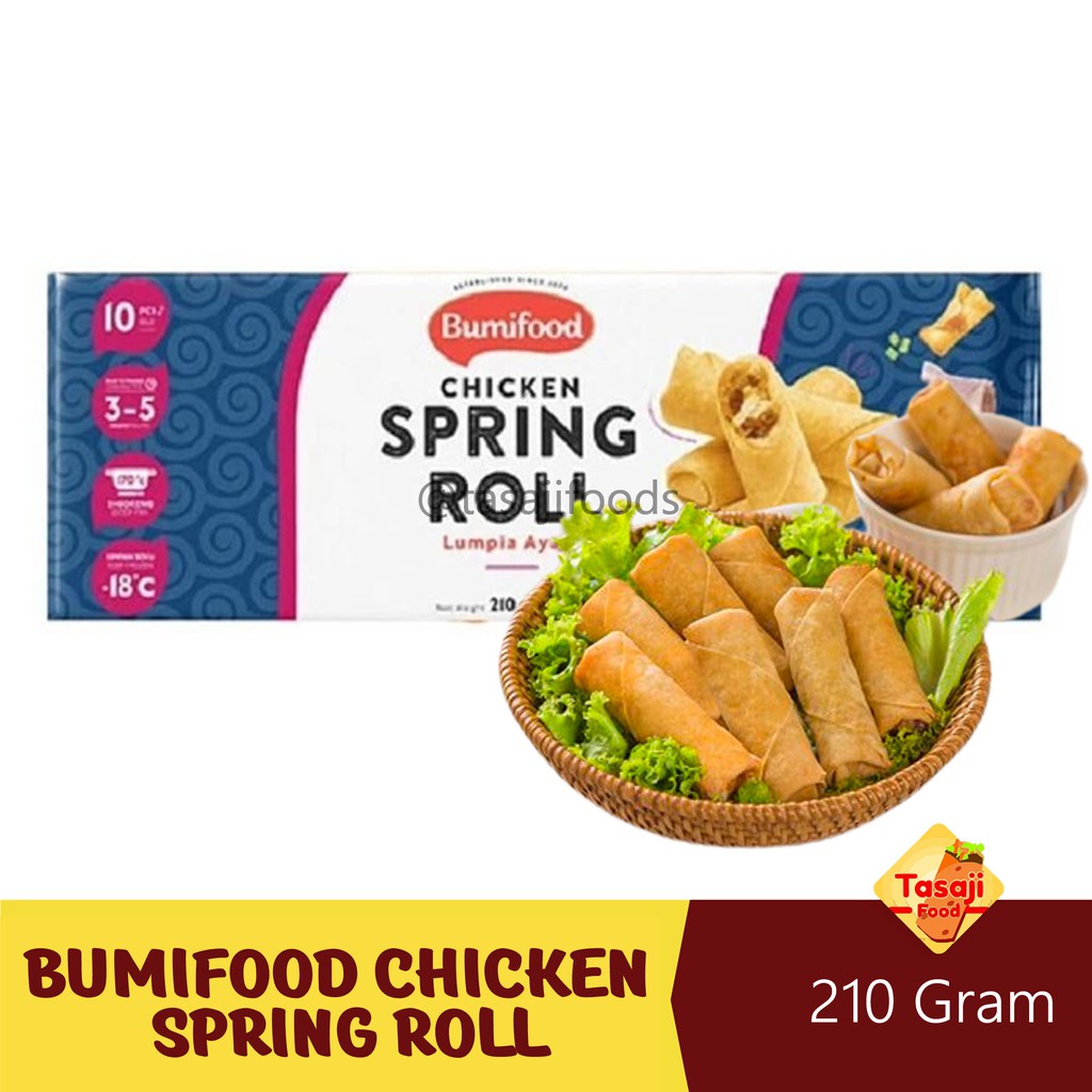 Bumifood Chicken Spring Roll ( Lumpia Ayam ) 210 Gram