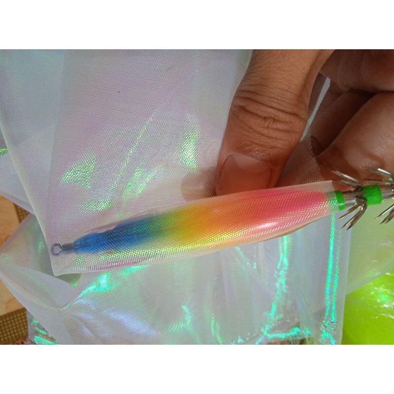 kain kontrekan - kain sutra - kain udang udangan umpan cumi permeter