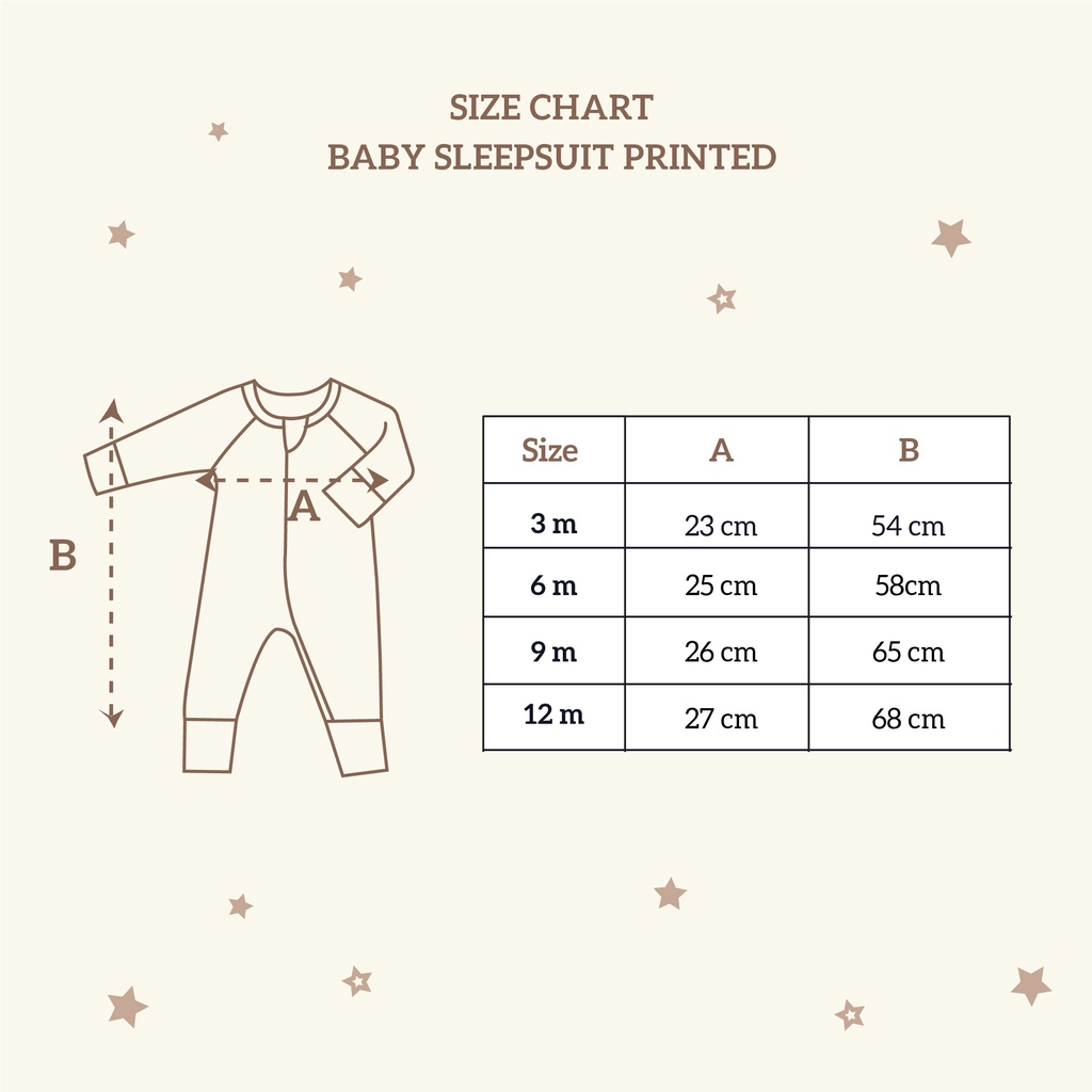 Little Palmerhaus - Printed Sleepsuit (Jumper Bayi)-6
