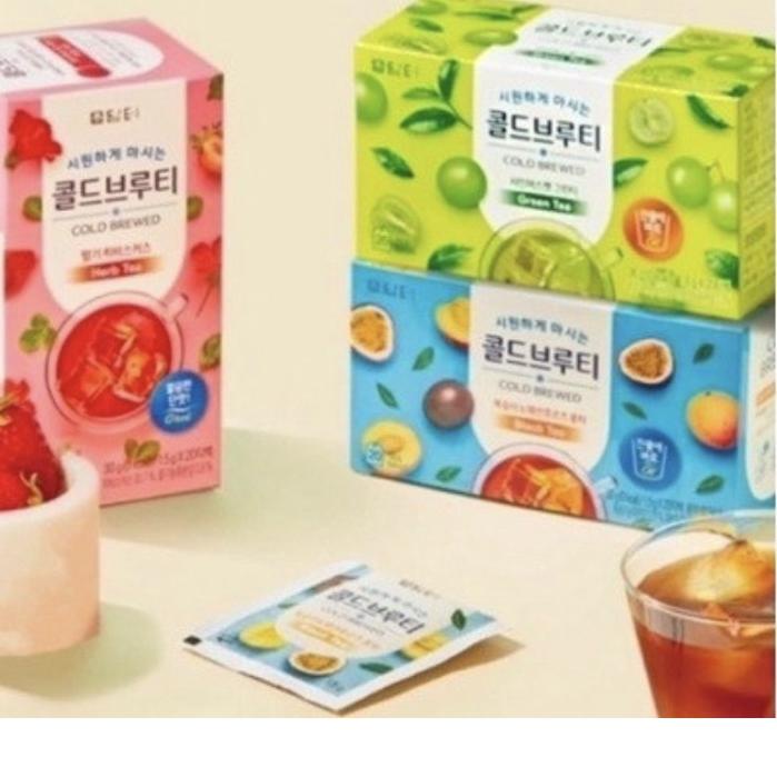 

DISKON BESAR-BESARAN ( RESMI BPOM ) Korean tea - Damtuh Cold Brewed Black Tea Peach & Passionfruit - Strawberry & Hibiscus Herb Tea 【Grosiran Murah✅】