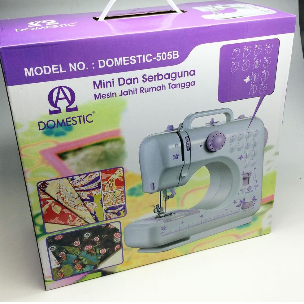 Mesin Jahit Mini Portable 12 Pola Mesin Jahit Lubang Kancing Otomatis Alat Jahit Ukuran 27x13x23 Cm Shopee Indonesia