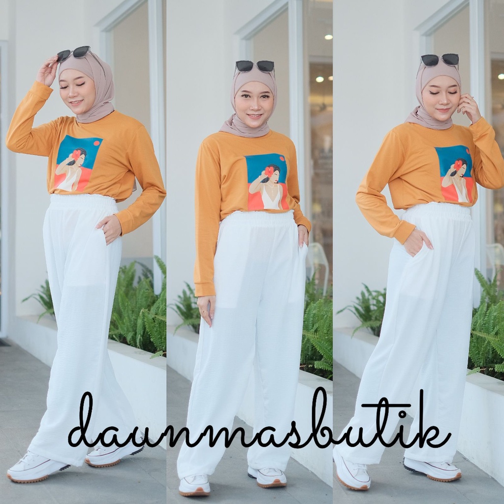 1KG MUAT 4PCS | MAIA PANTS CELANA PANJANG ANTI KUSUT ANTI LECEK HITS OOTD ORIGINAL FASHION WANITA