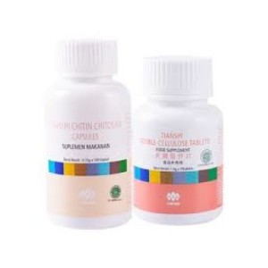 Pelangsing Herbal Obat Diet Tiens Double Cellulose + Chitin Chitosan