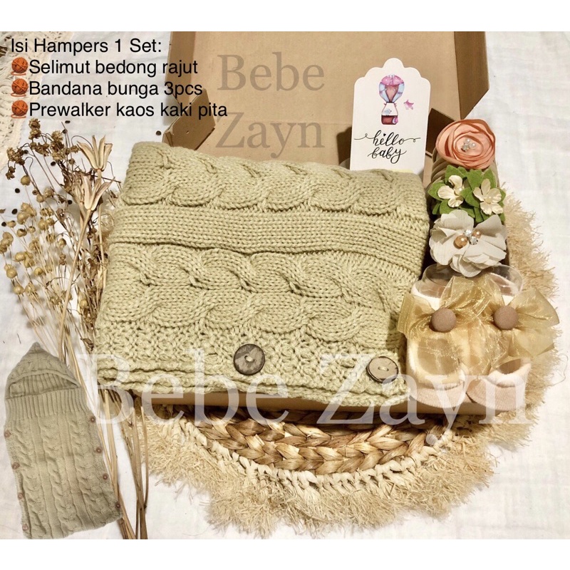 {BEBE ZAYN} Hampers baby/ hampers bayi/ baby gift/ kado bayi/ baby newborn/ Baby Girl/ Baby Boy/ bedong bayi-Lady Cattleya