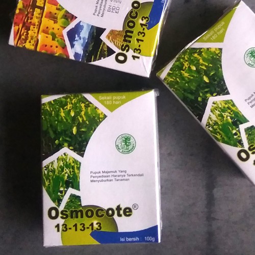 Osmocote 13 -13 -13 dan 17-11-10, 100 gram pupuk Dekastar seimbang decastar bunga buah anggrek aglon