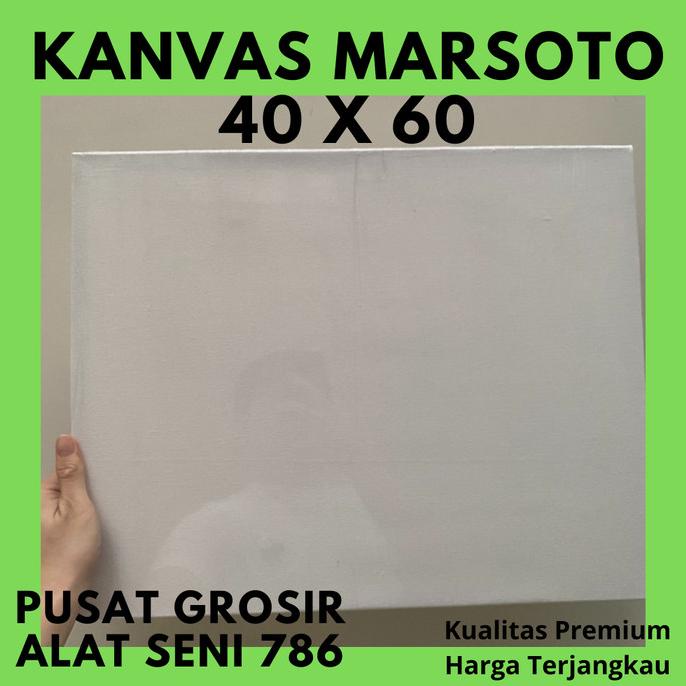 

Kanvas Lukis Marsoto 40 x 60 cm / Canvas Lukis