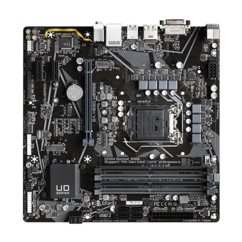 MOTHERBOARD GIGABYTE B560M DS3H V2 INTEL LGA 1200