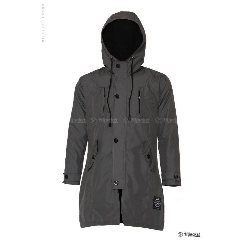 JAKET WANITA HIJACKET IXORA-coldgrey