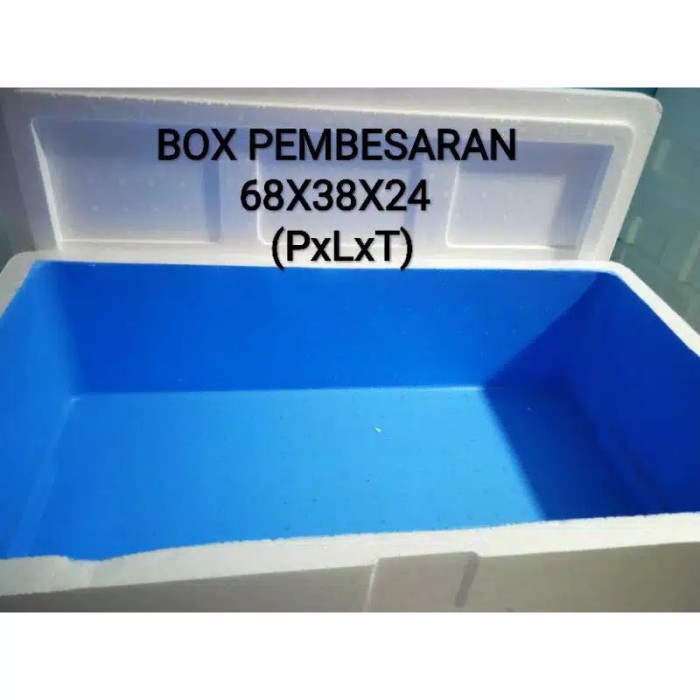 BOX STYROFOAM LUBUKAN/KOLAM/WADAH PEMBESARAN IKAN