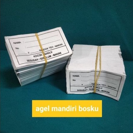 

Etiket Obat/Sticker Label Obat/Stiker Obat