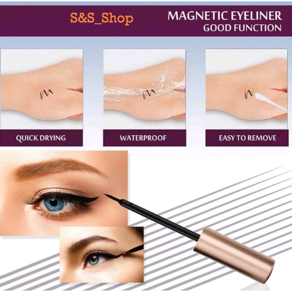 BULU MATA MAGNET/Eyelash MAGNETIC 3Pairs(3 PSG) ORI