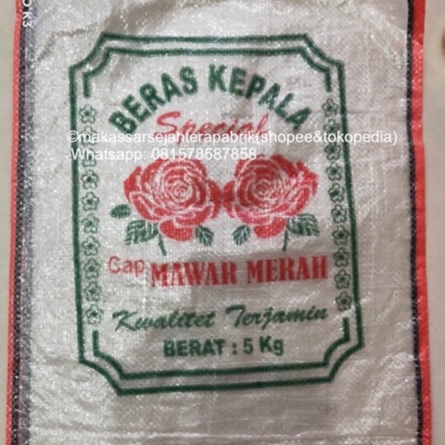 

50 lbr Karung mawar merah 5KG