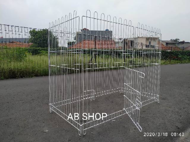 (Harga per lembar) kandang kucing anjing pagar ukuran 60x90cm