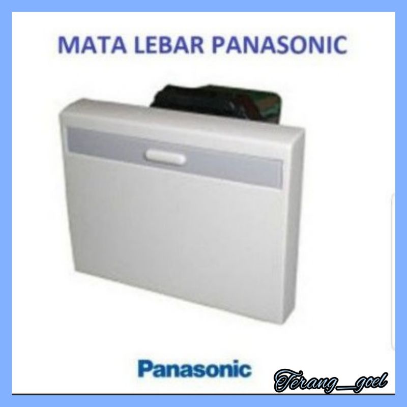 Saklar Triple Panasonic / Saklar 2 Gang 3 Device/ Saklar 3 Mata Panasonic