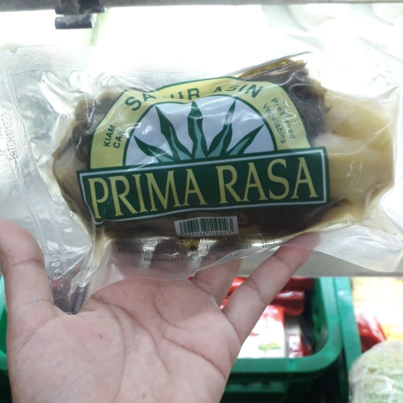 

Gudang Sayur - Sawi Asin - Sayur Asin Premium Merk Prima Rasa