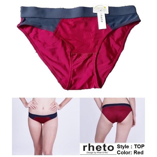 Panty Rheto Top color red