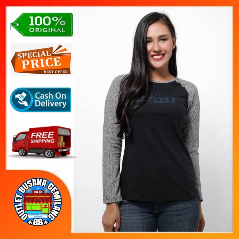 Baju Kaos Lengan Panjang Cewek Cressida Original Baju Kaos Cewe Cresida Kaos Murah Cewek Cressida EO