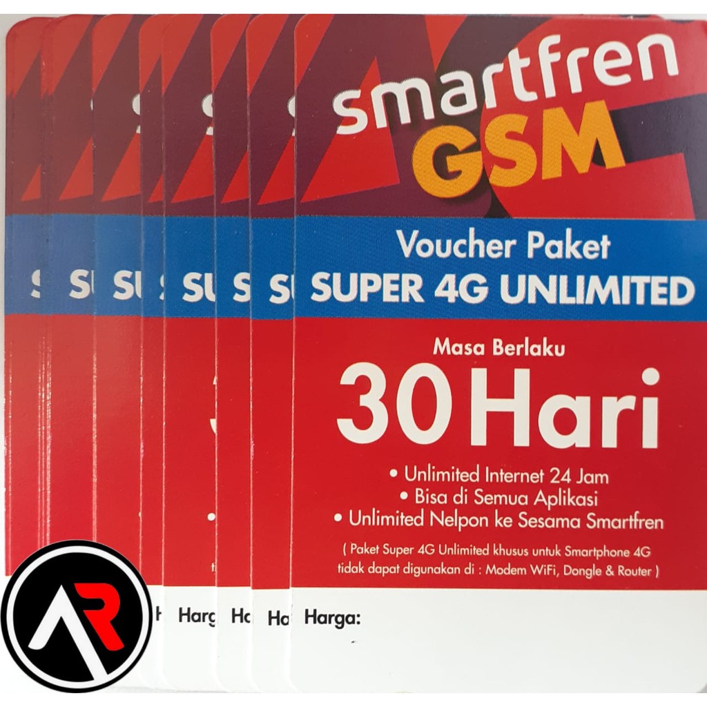 VOUCHER SMARTFREN UNLIMITED 30HARI