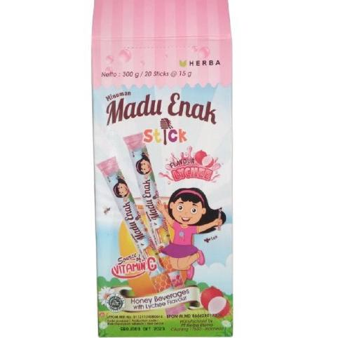 

Madu Stick Madu Enak Rasa LECI Isi 20 sachet