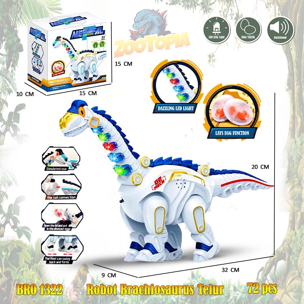 PROMO BBR1103 BRO1321 BRO1322 Triceratops Dino Dinosaurus Mainan Anak Hewan Binatang ZOOTOPIA