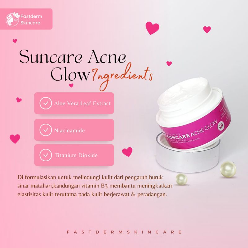 Fast Derm Suncare Acne Glow