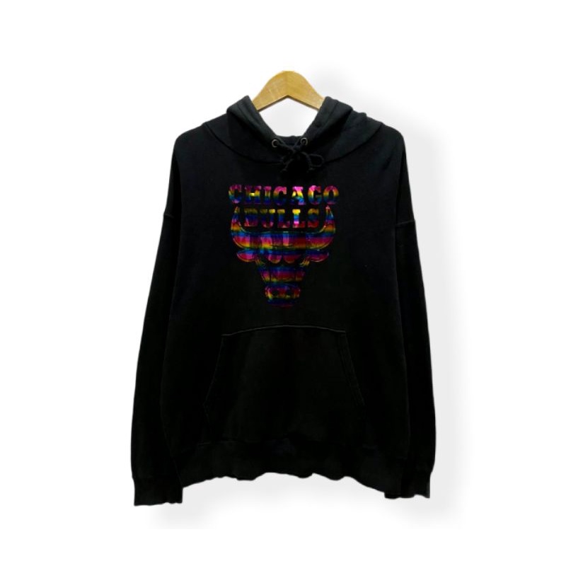 Hoodie Chicago Bulls Rainbow Hologram Second Original