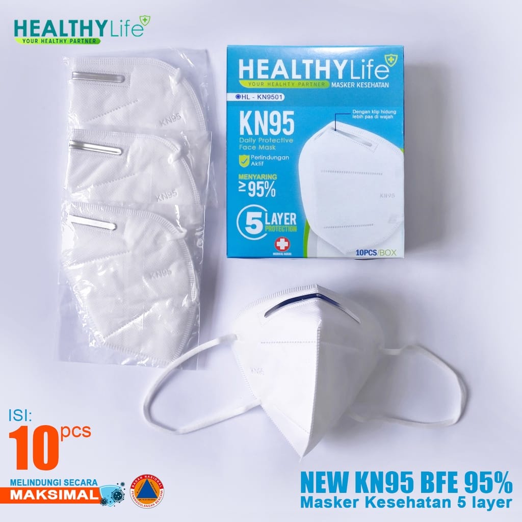 Masker Medis KF94 JSP/Masker Medis  Earlop/Masker KN 95