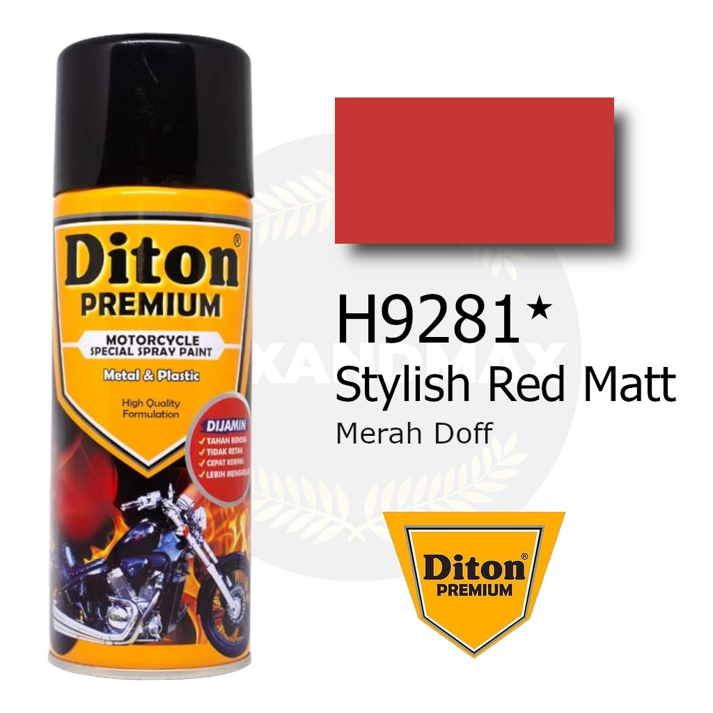 DITON PREMIUM Stylish Red Matt H9281 400 ml