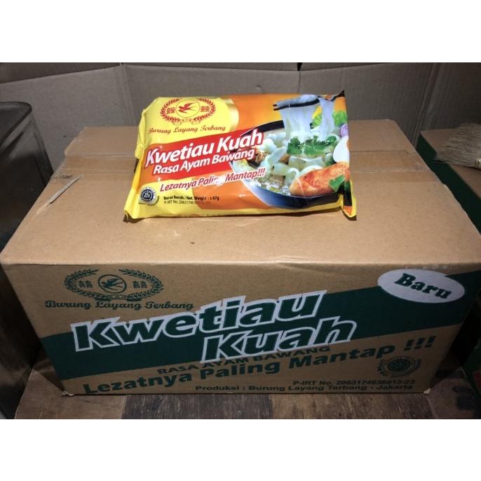

Kwetiau Kuah Cap Burung Layang Terbang 1 Dus Isi 20Pc Hot