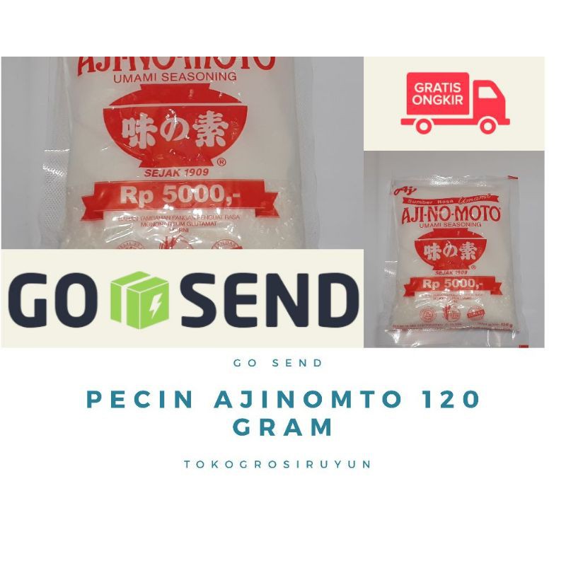 

PECIN AJINOMTO 5000AN PENYEDAP MASAKAN INSTAN 120 GRAM TERLARIS TERMURAH PROMO SALE TOKOGROSIRUYUN