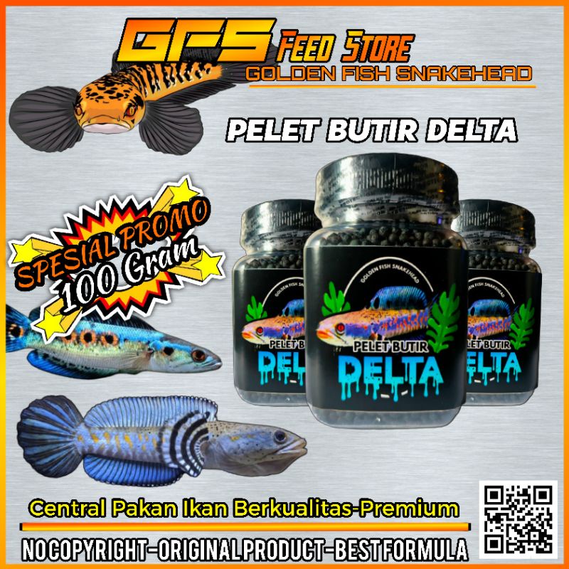 PELET BUTIR DELTA 100 GRAM PELET BLUE PIGMENT