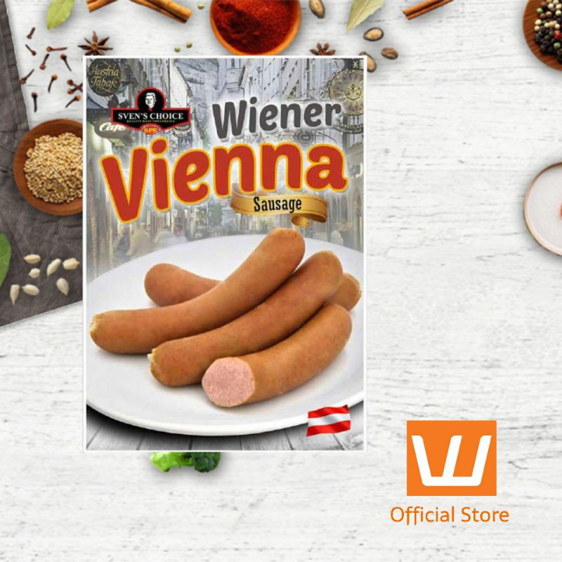 

SOSIS BABI PREMIUM SVEN'S CHOICE WIENER VIENNA 200g 4 pcs