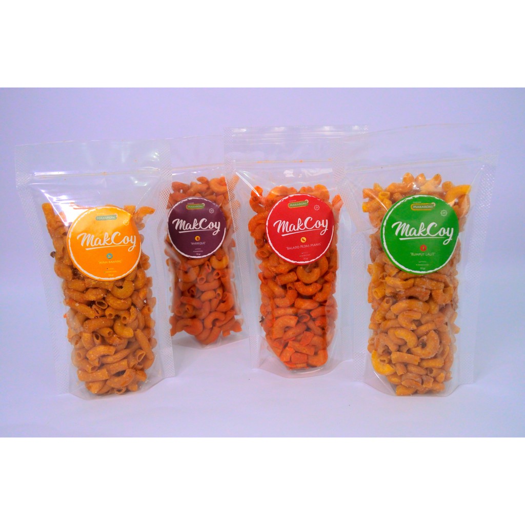 

Makaroni MakCoy / Varian Rasa / 70gr / Zipper / Homemade