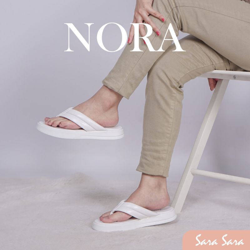 sandal sara sara nora/sandal wanita sara sara nora