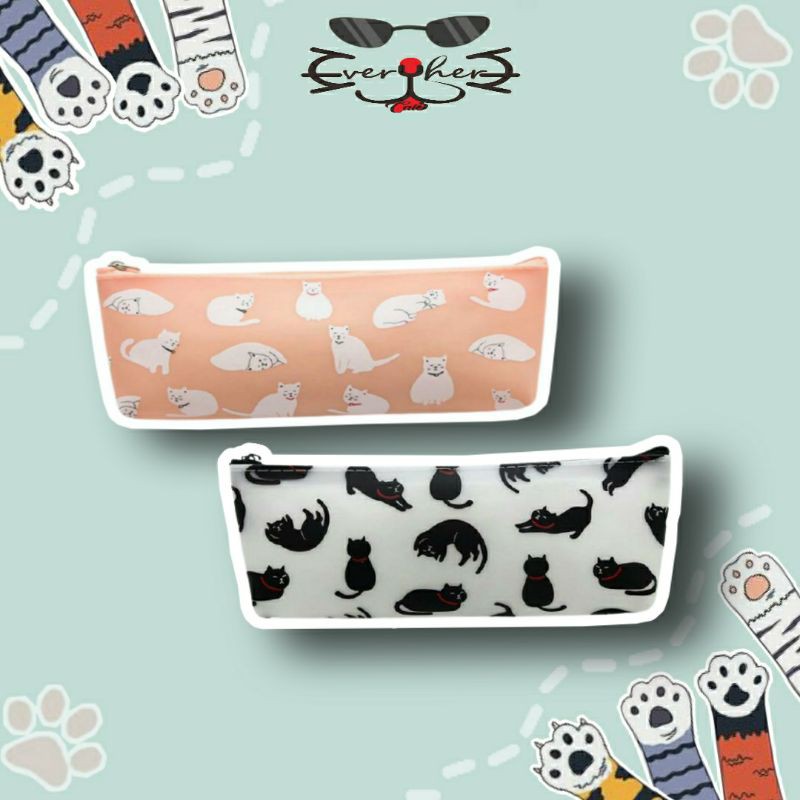 

Tempat pensil motif kucing