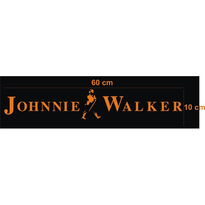 Sticker "JOHNNIE WALKER" For Winshield
