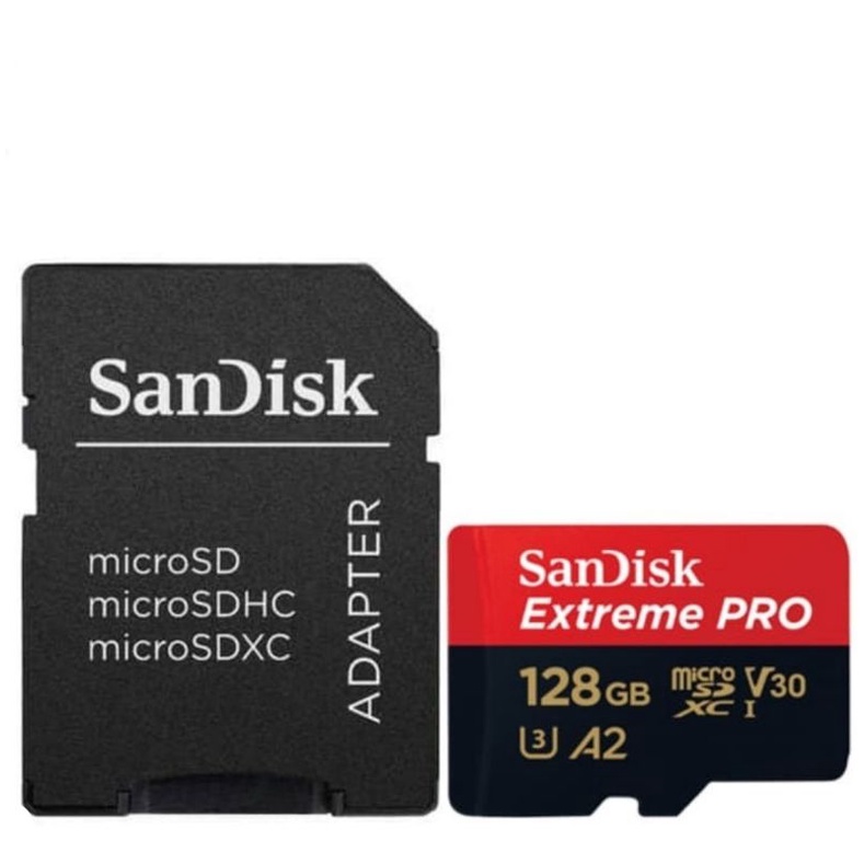 Micro SD SanDisk Extreme Pro A2, 128GB 170MB/s - Original