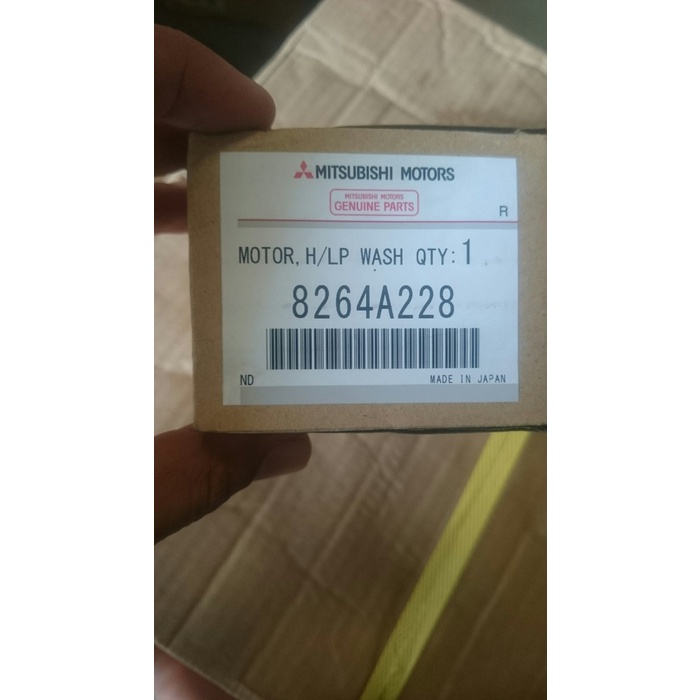 Motor washer Head lamp pajero