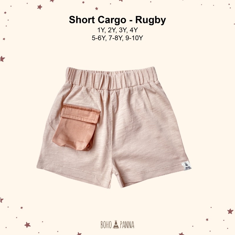 BOHOPANNA Short Cargo Celana Pendek Anak 1 - 10 Tahun