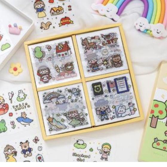 

Stiker Box Viral Sticker Aesthetic Tumbrl 1 Box isi 100 Lembar ✔