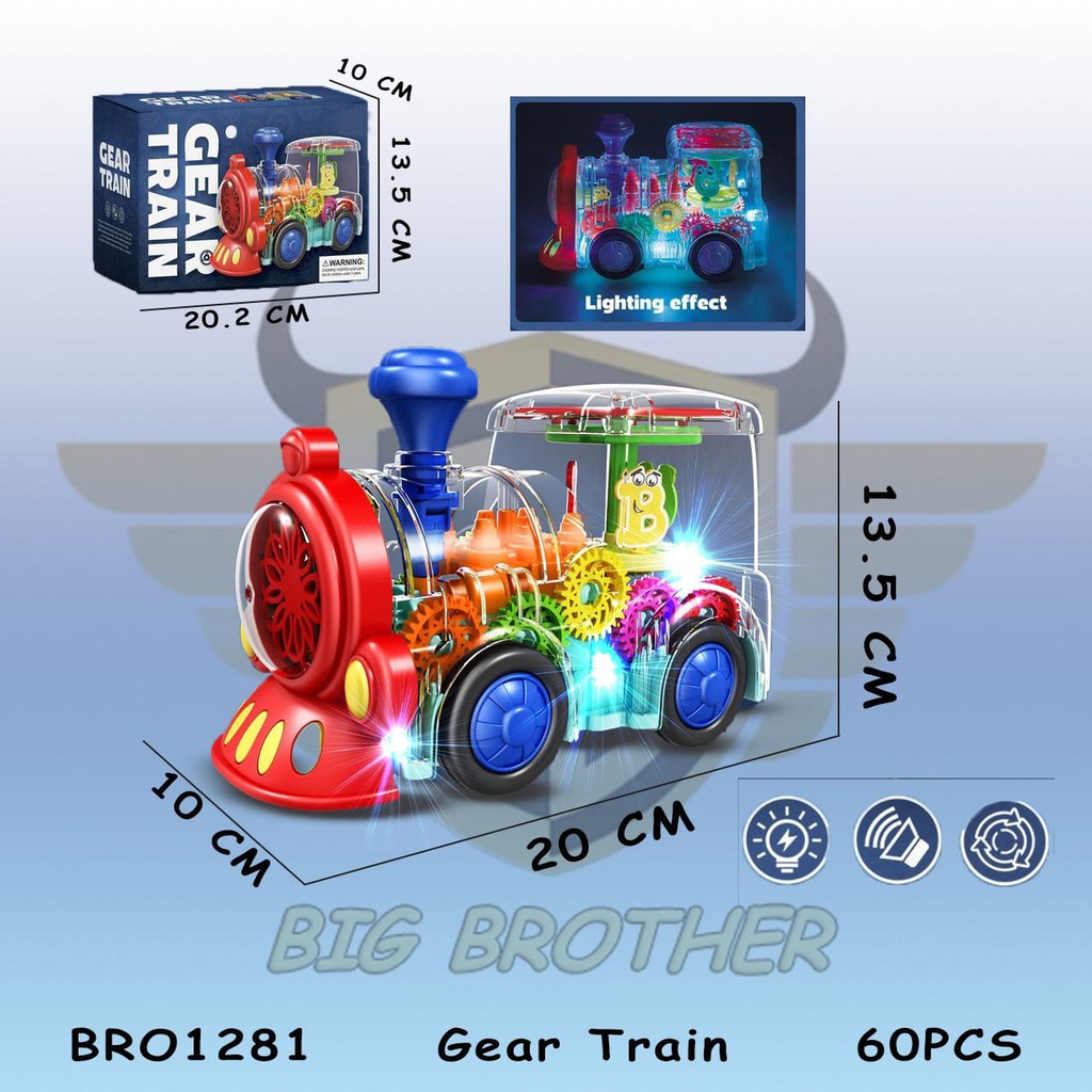 PROMO BRO1281 BRO1507 BRO1570 Thomas Train Mainan Anak Kereta Api Locomotif BIGBROTHER