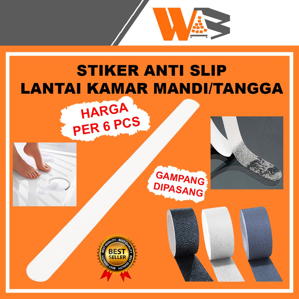 COD Stiker Anti Slip Lantai Kamar Mandi Anti Licin Anti Slip Tangga Lakban Lanti Anti Slip C57