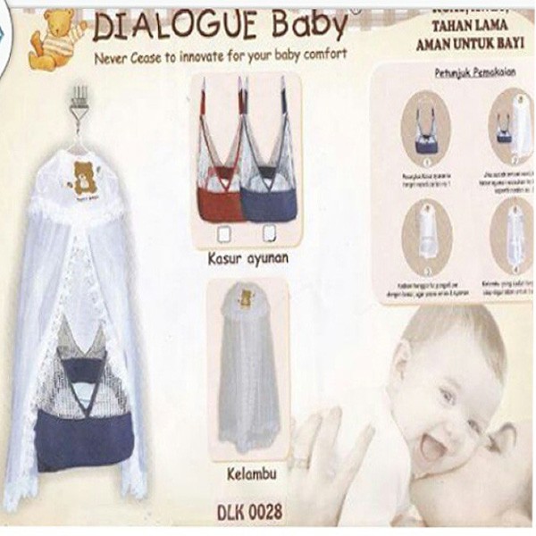 Dialogue Kelambu Ayunan Bayi Exclusive DLK0028 (Tersedia varian warna)