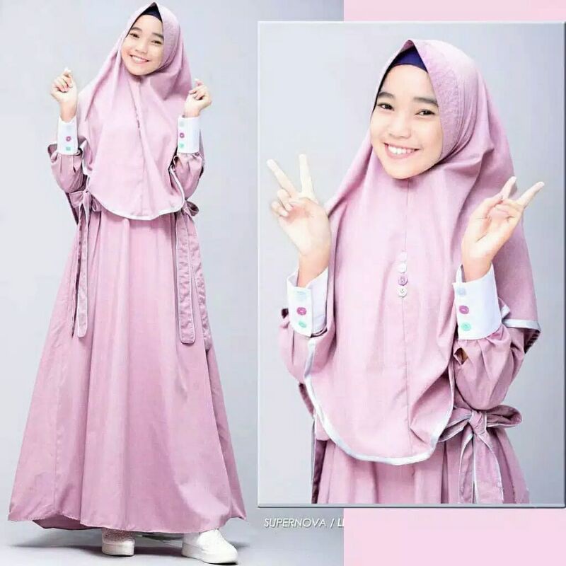 Gamis remaja ABG/ Gamis anak tanggung maya syari
